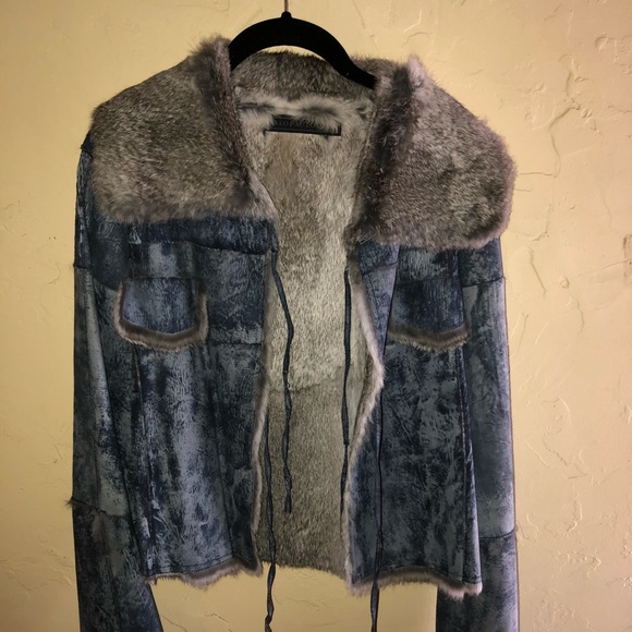 sao paulo Jackets & Blazers - Sao Paolo lightweight rabbit fur jacket